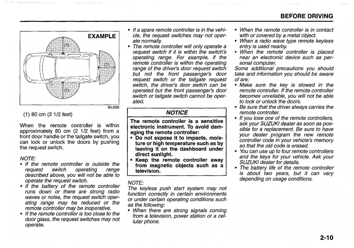 Suzuki Swift IV 4 owners manual / page 29