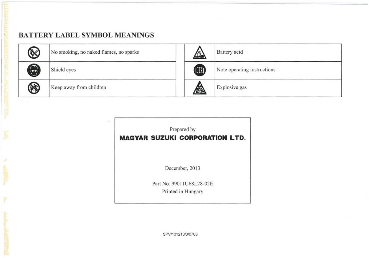 manual  Suzuki Swift IV 4 owners manual / page 357