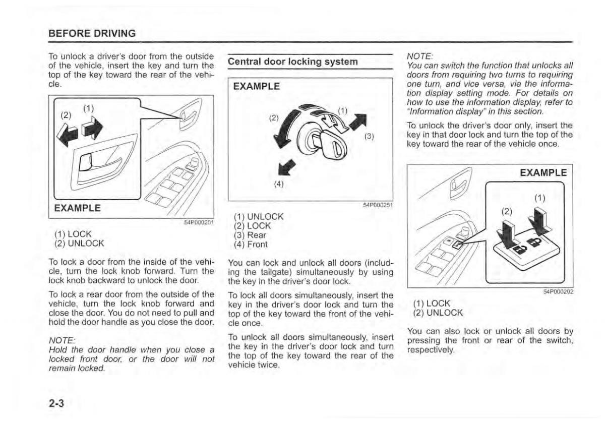 Suzuki Vitara II 2 owners manual / page 24