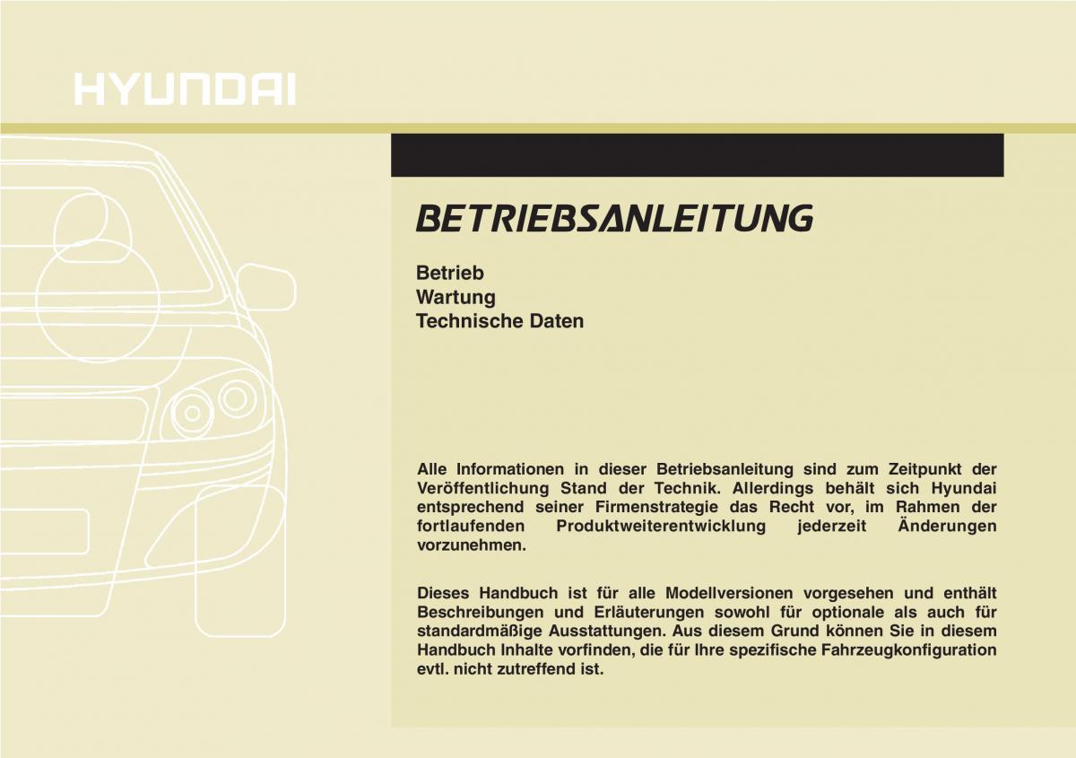 Hyundai Santa Fe III 3 Handbuch / page 1