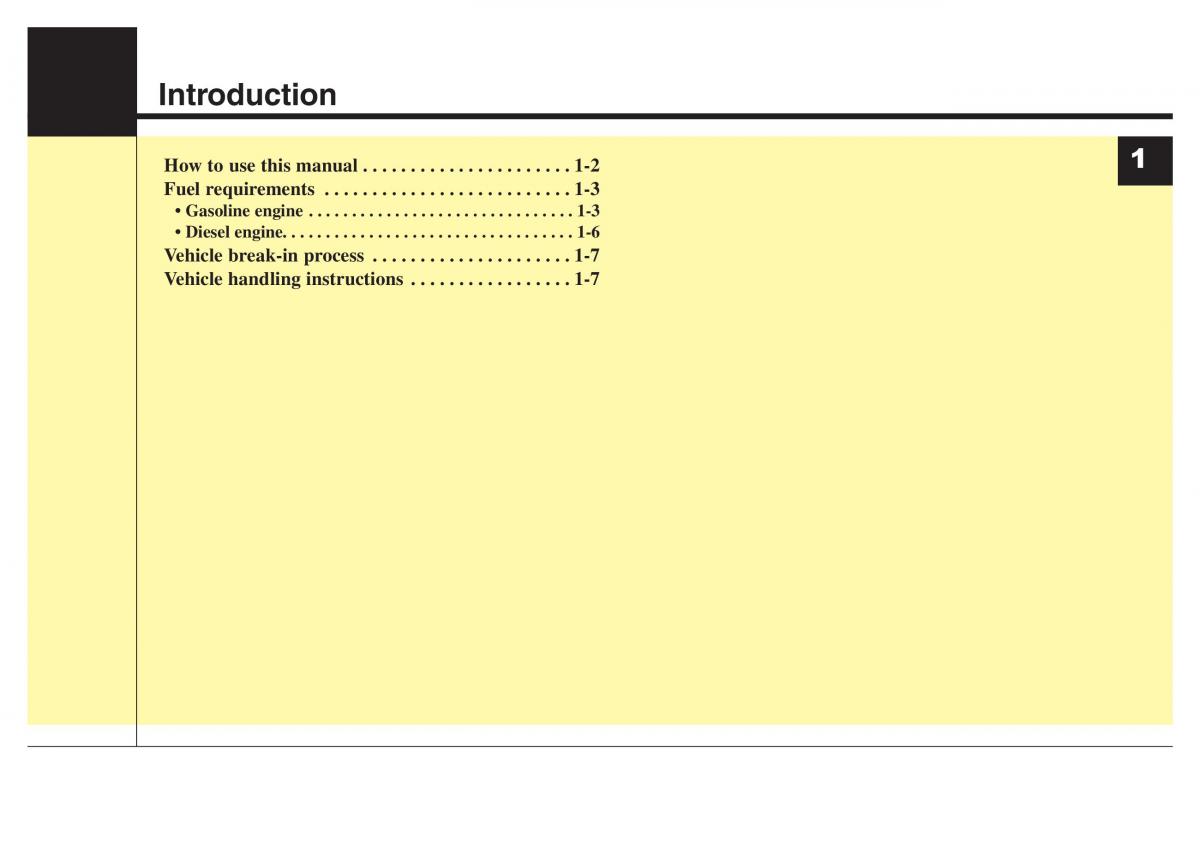 Hyundai Santa Fe III 3 owners manual / page 6
