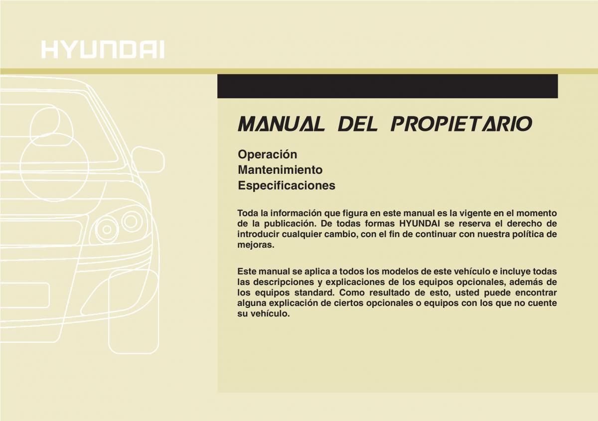 Hyundai Santa Fe III 3 manual del propietario / page 1