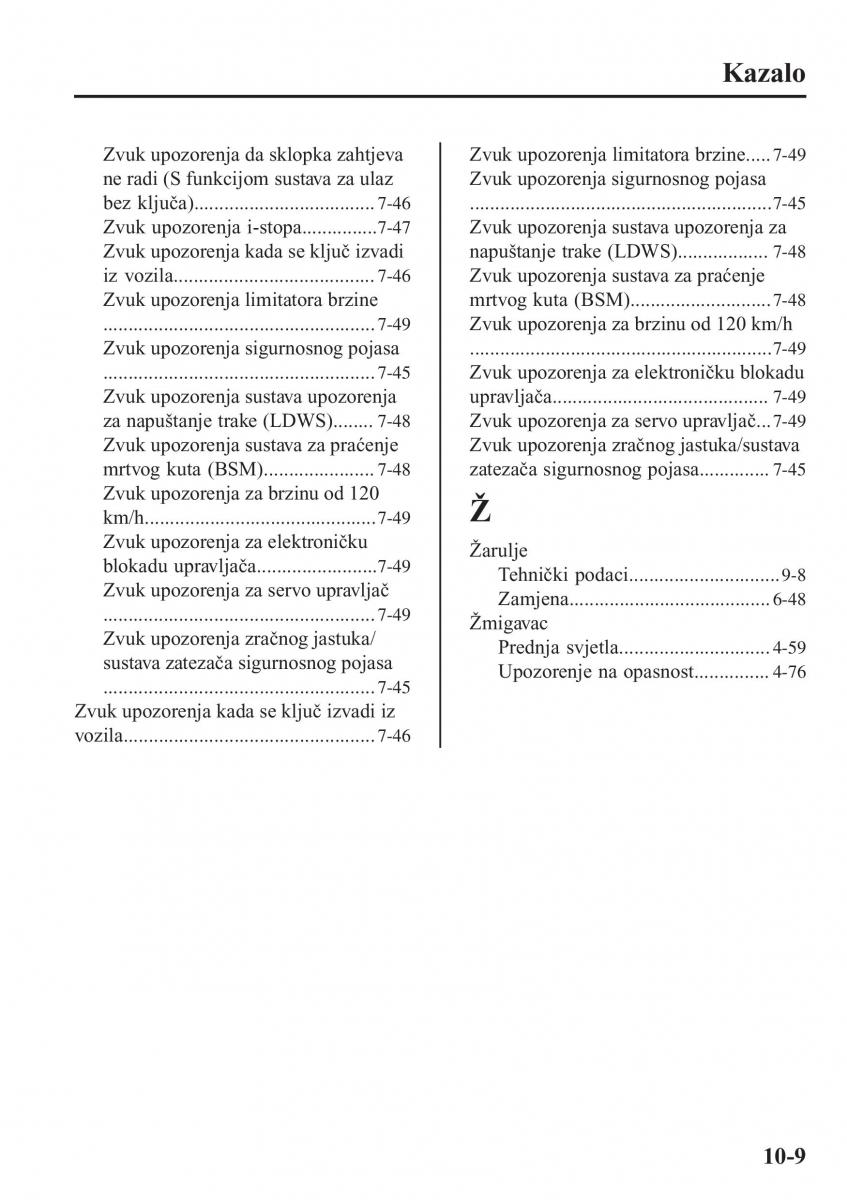 Mazda 2 Demio vlasnicko uputstvo / page 632