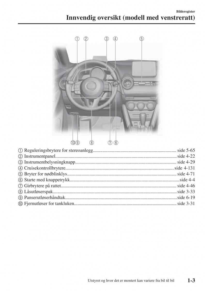 Mazda 2 Demio bruksanvisningen / page 12