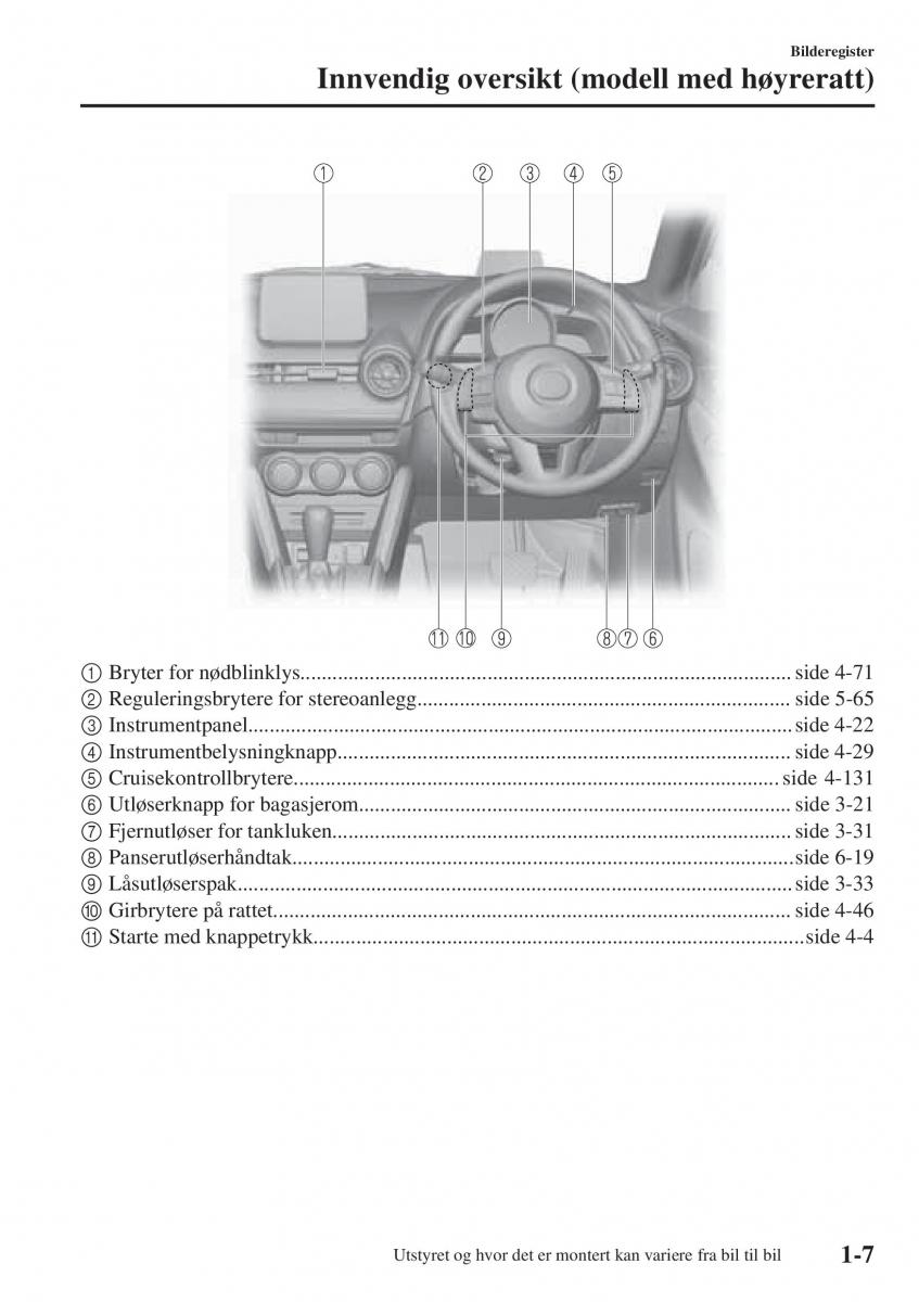Mazda 2 Demio bruksanvisningen / page 16