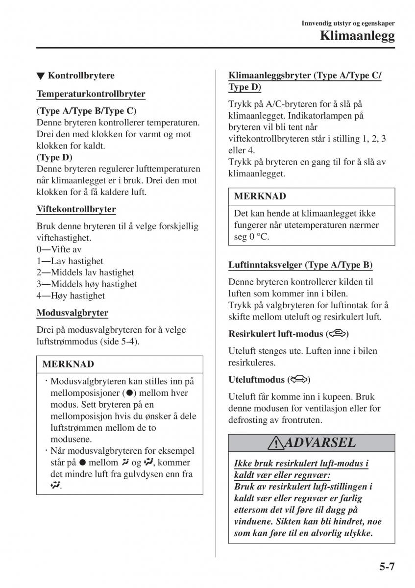 Mazda 2 Demio bruksanvisningen / page 298