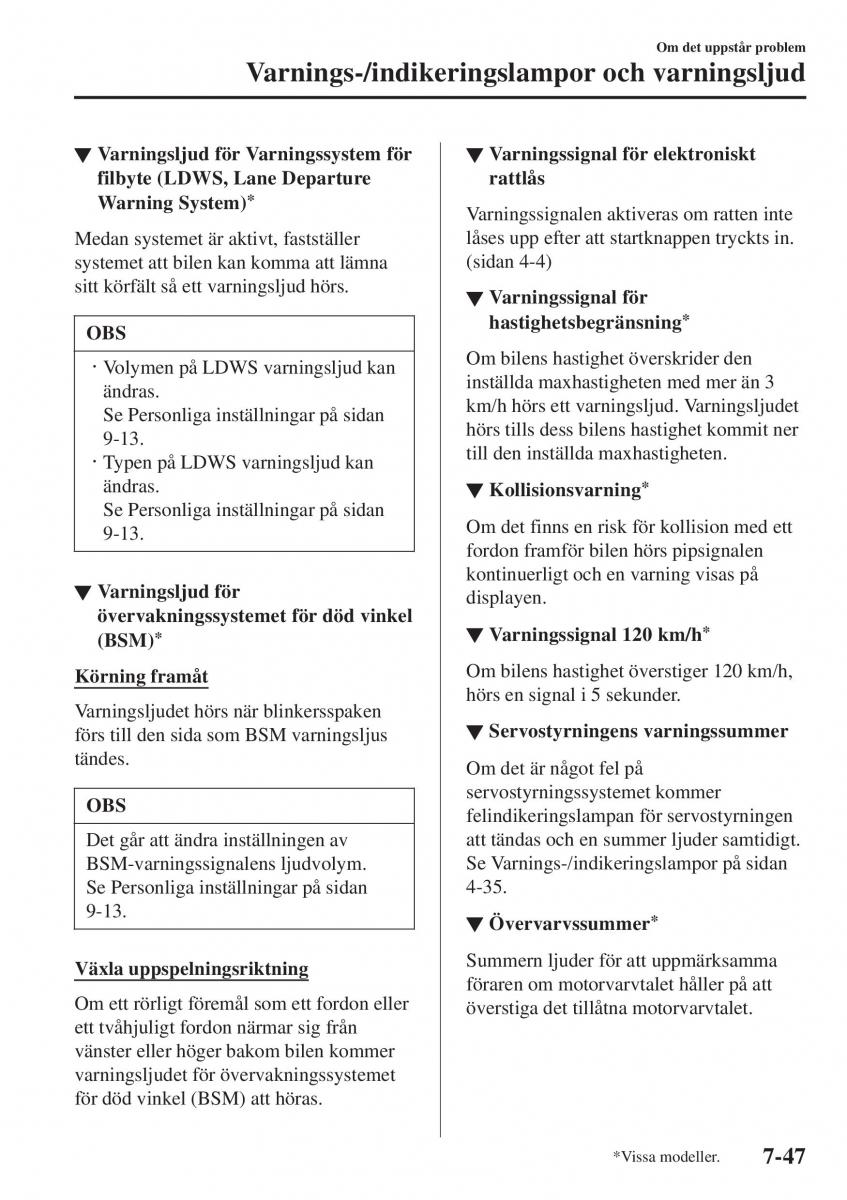 Mazda 2 Demio instruktionsbok / page 564