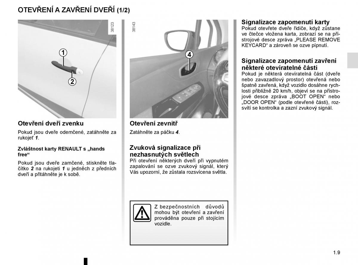 Renault Captur navod k obsludze / page 15