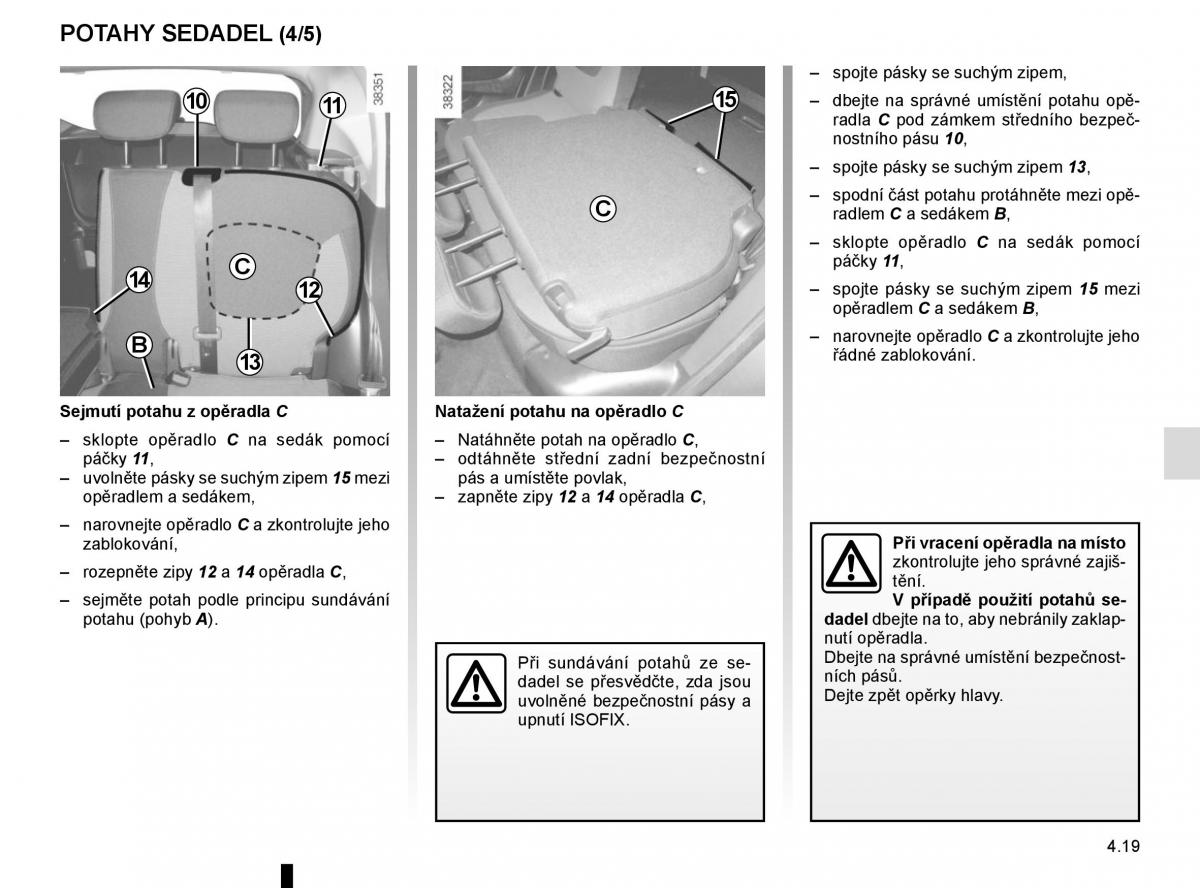Renault Captur navod k obsludze / page 169