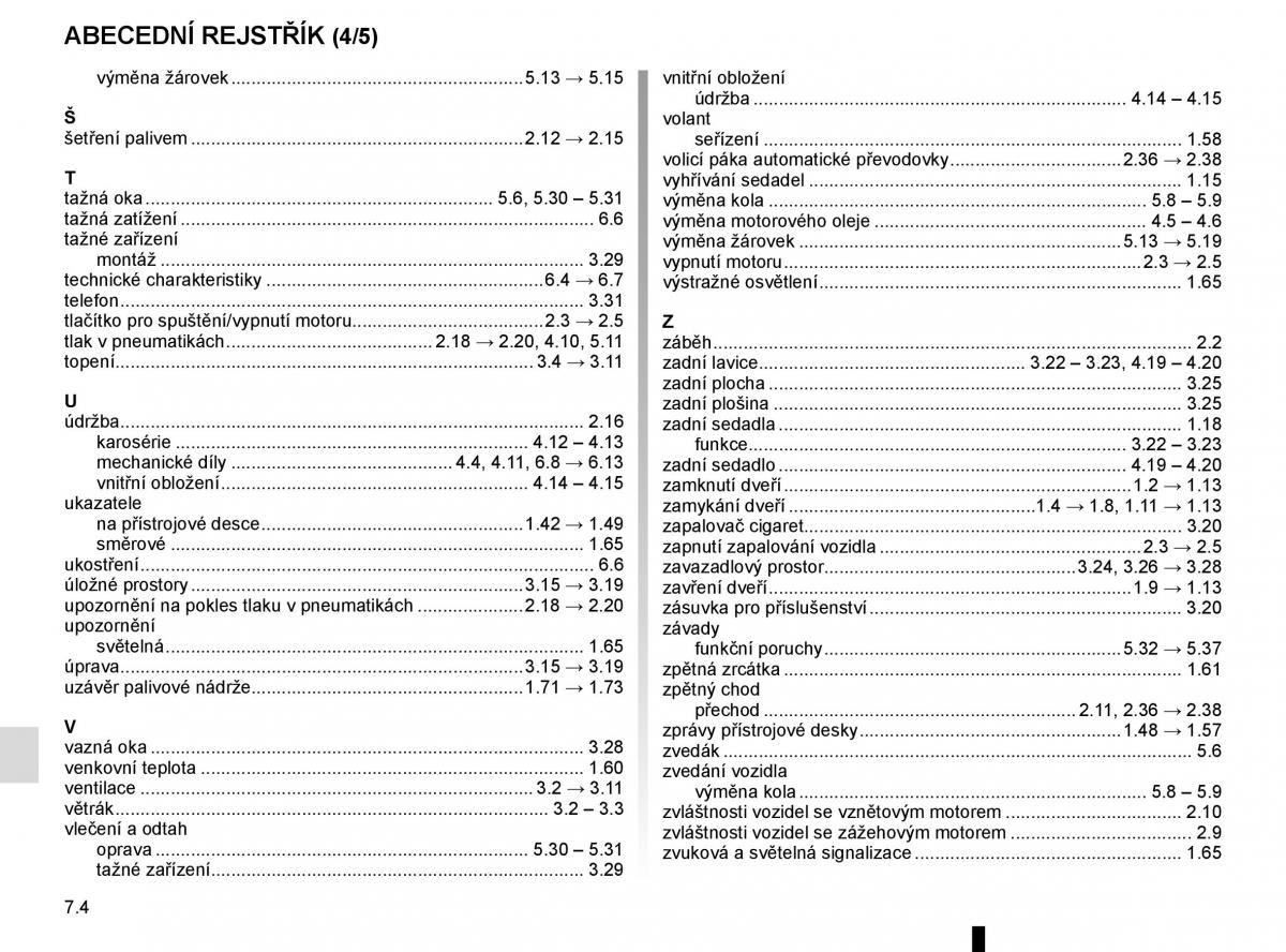 Renault Captur navod k obsludze / page 230