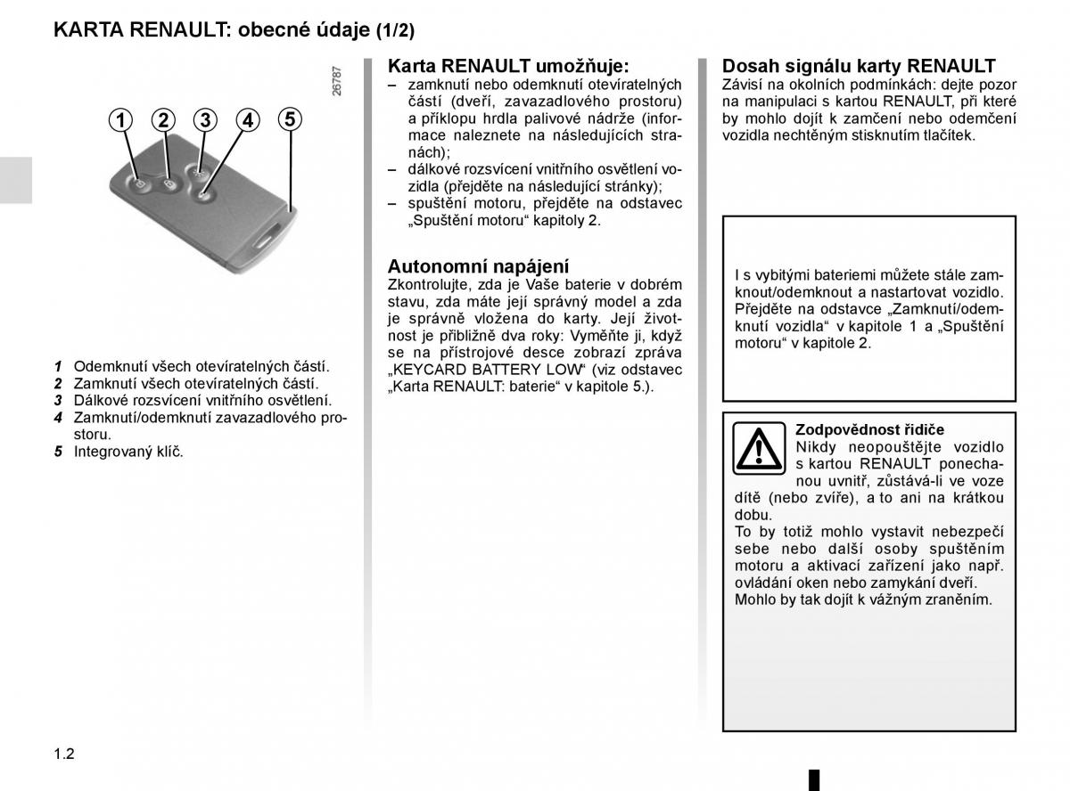 Renault Captur navod k obsludze / page 8