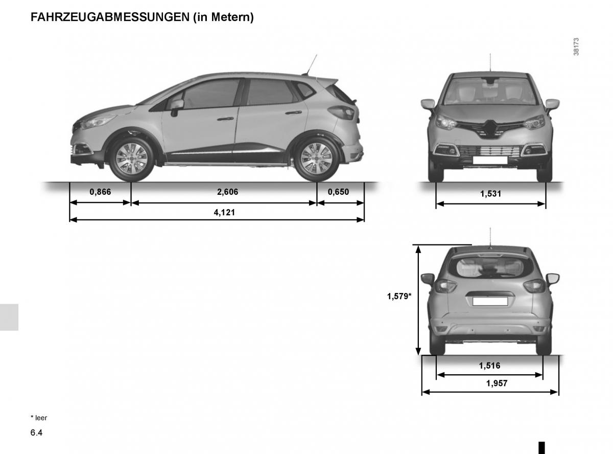 Renault Captur Handbuch / page 222