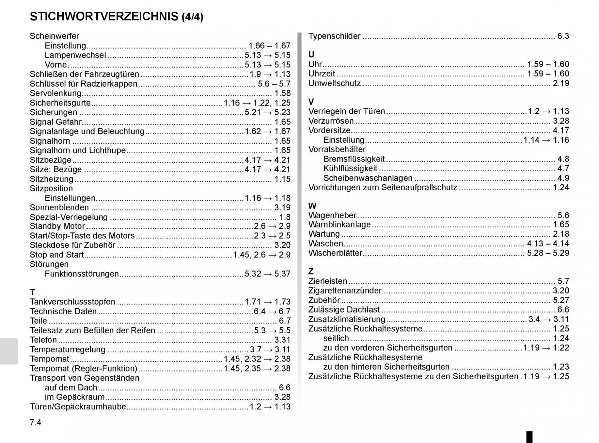 Renault Captur Handbuch / page 240