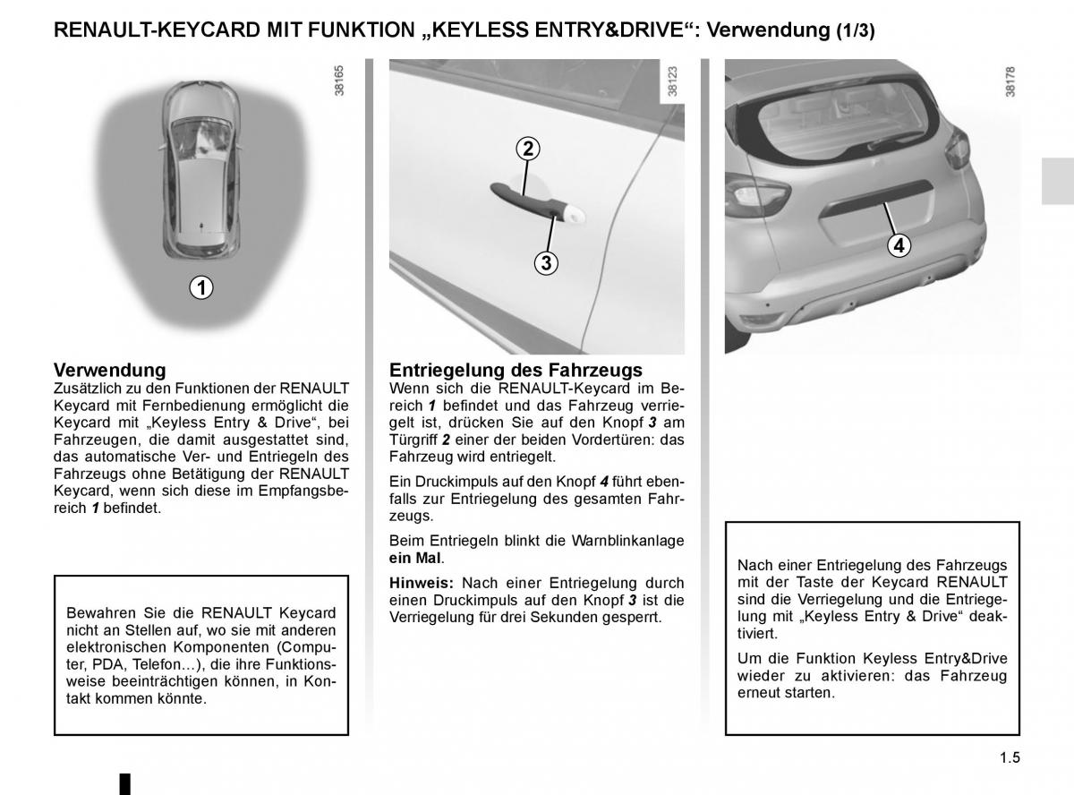Renault Captur Handbuch / page 11