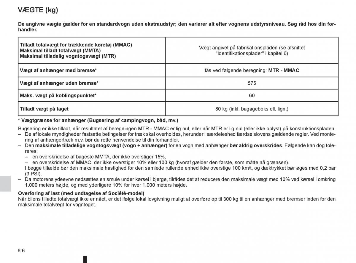 Renault Captur Bilens instruktionsbog / page 214