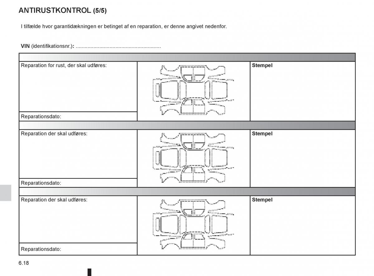 Renault Captur Bilens instruktionsbog / page 226