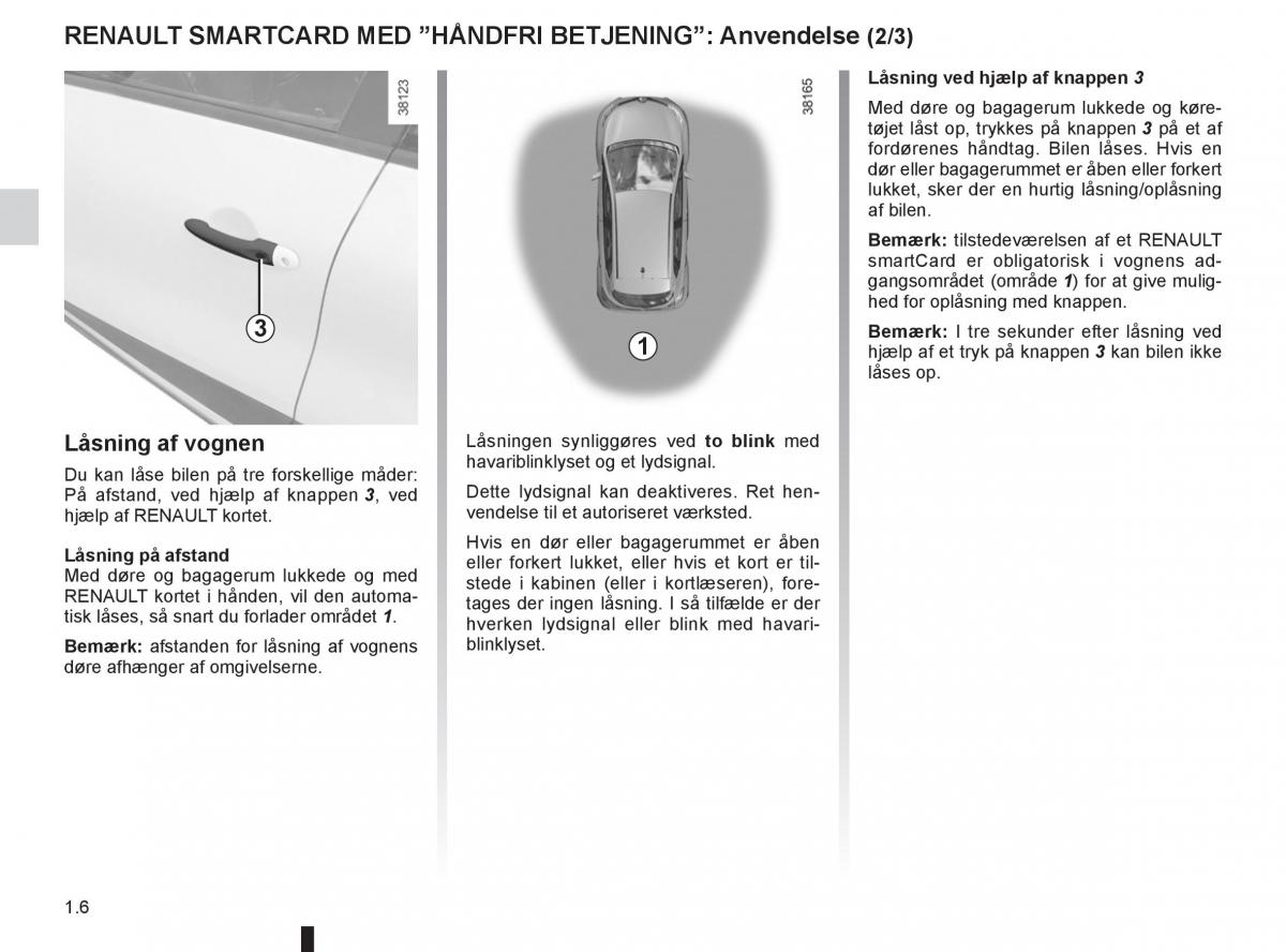 Renault Captur Bilens instruktionsbog / page 12