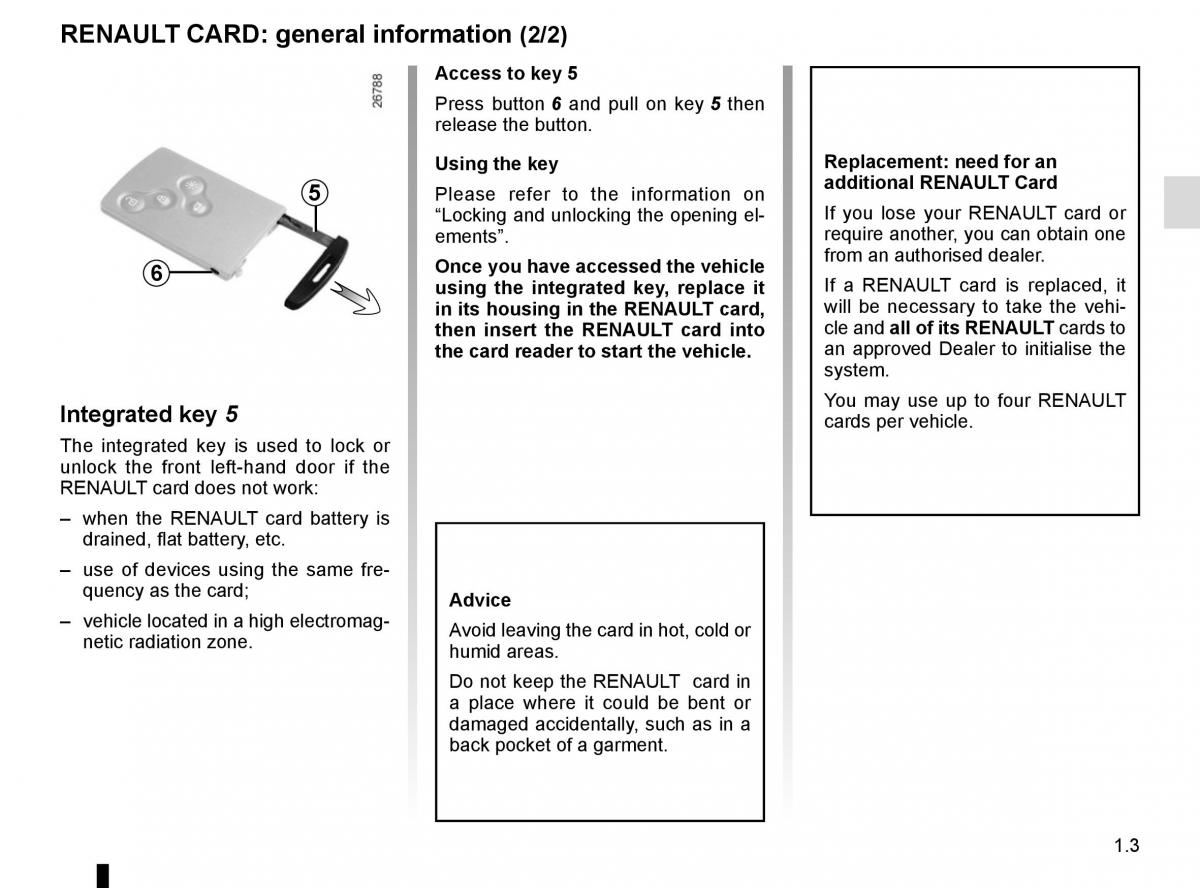 Renault Captur owners manual / page 9