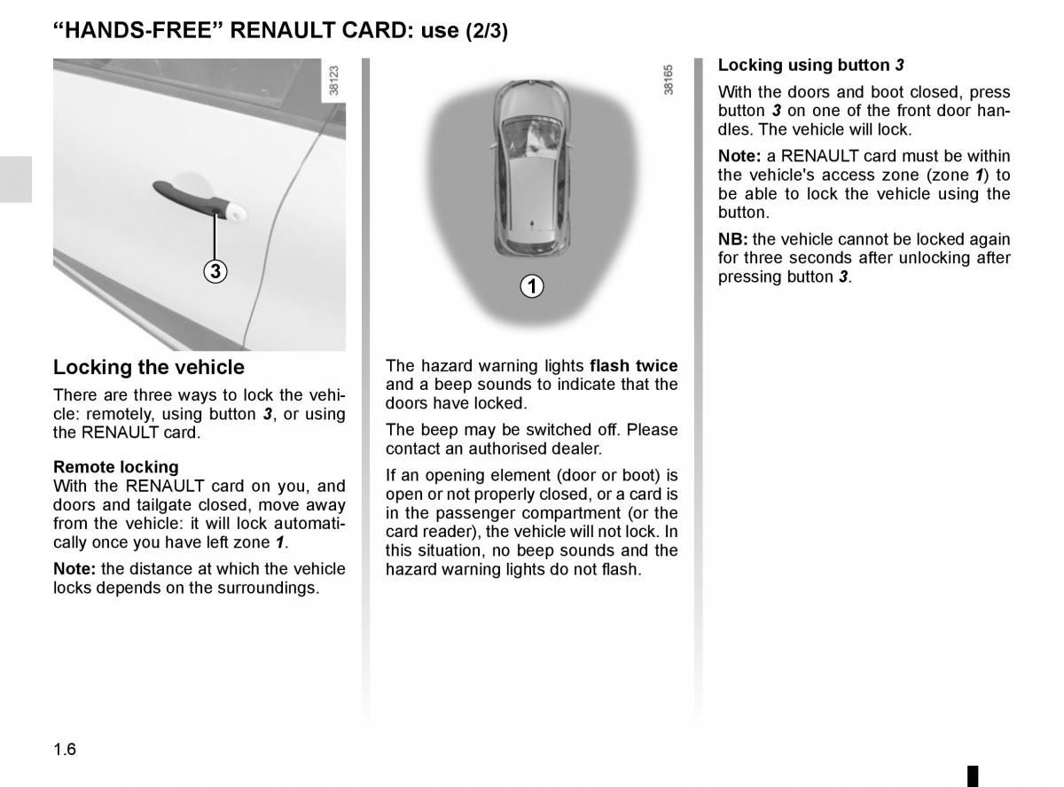 Renault Captur owners manual / page 12