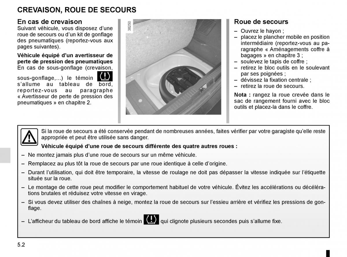 Renault Captur manuel du proprietaire / page 182