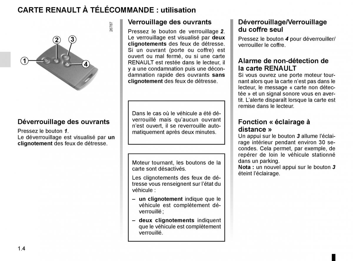 Renault Captur manuel du proprietaire / page 10