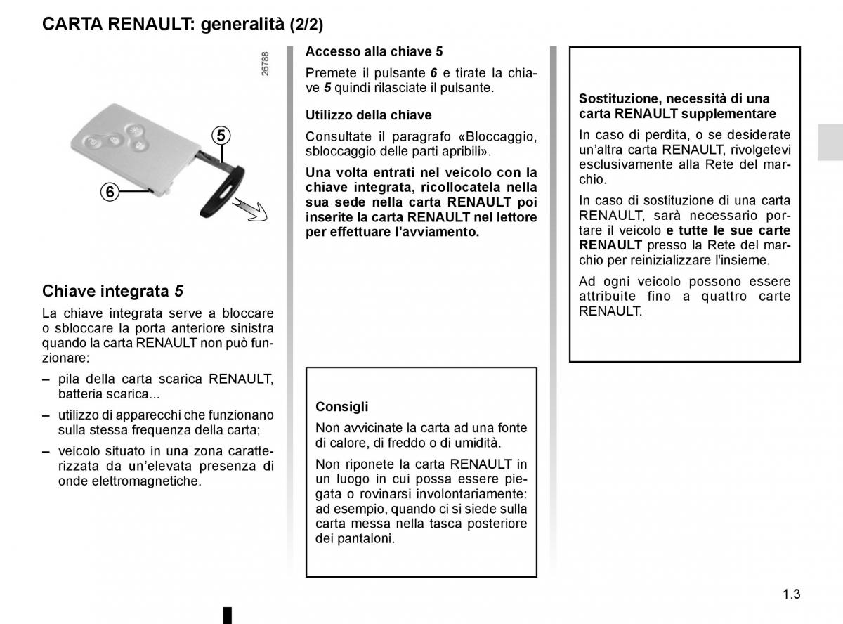 Renault Captur manuale del proprietario / page 9