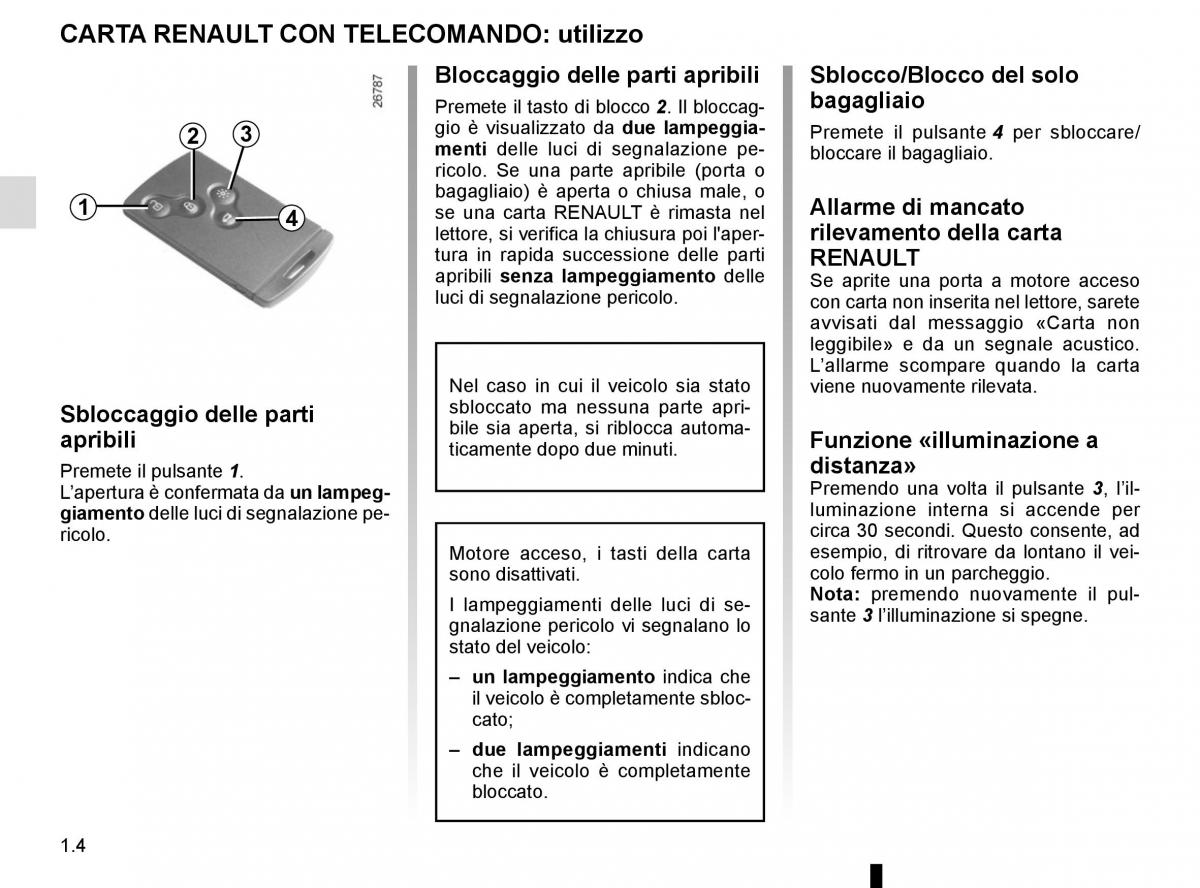 Renault Captur manuale del proprietario / page 10