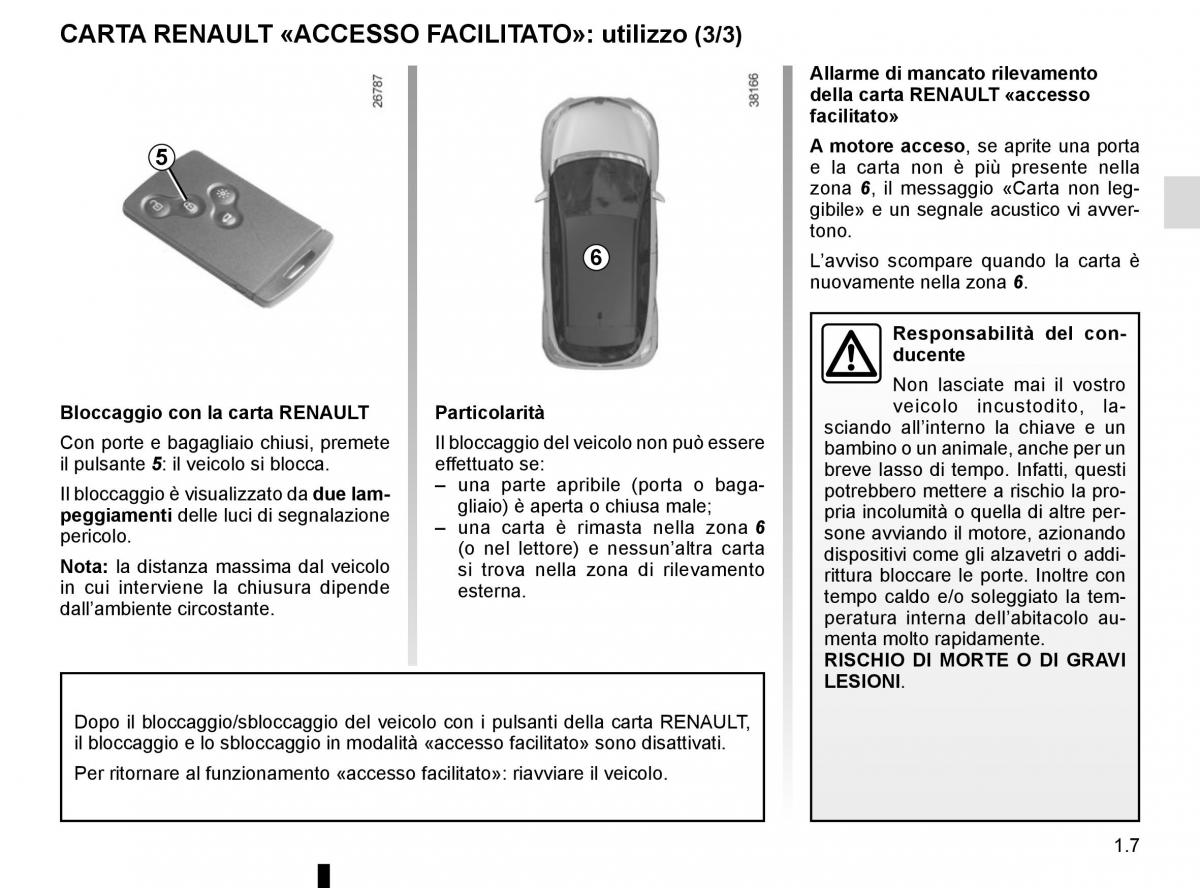 Renault Captur manuale del proprietario / page 13