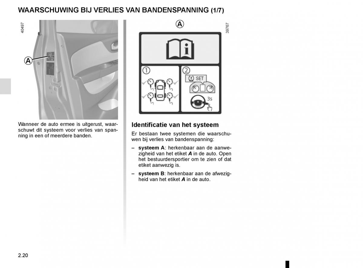  Renault Captur Renault Captur handleiding / page 100