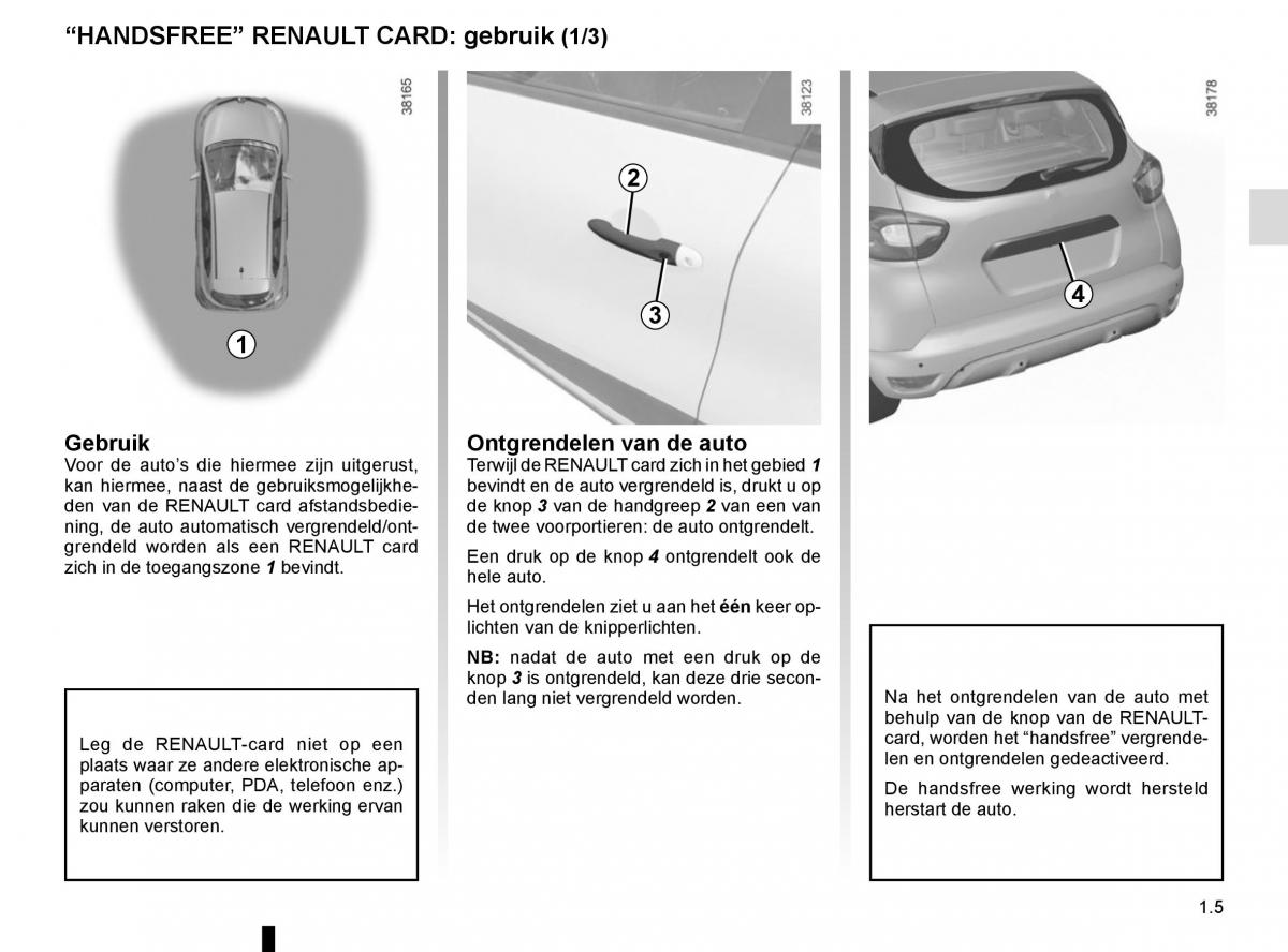 Renault Captur handleiding / page 11