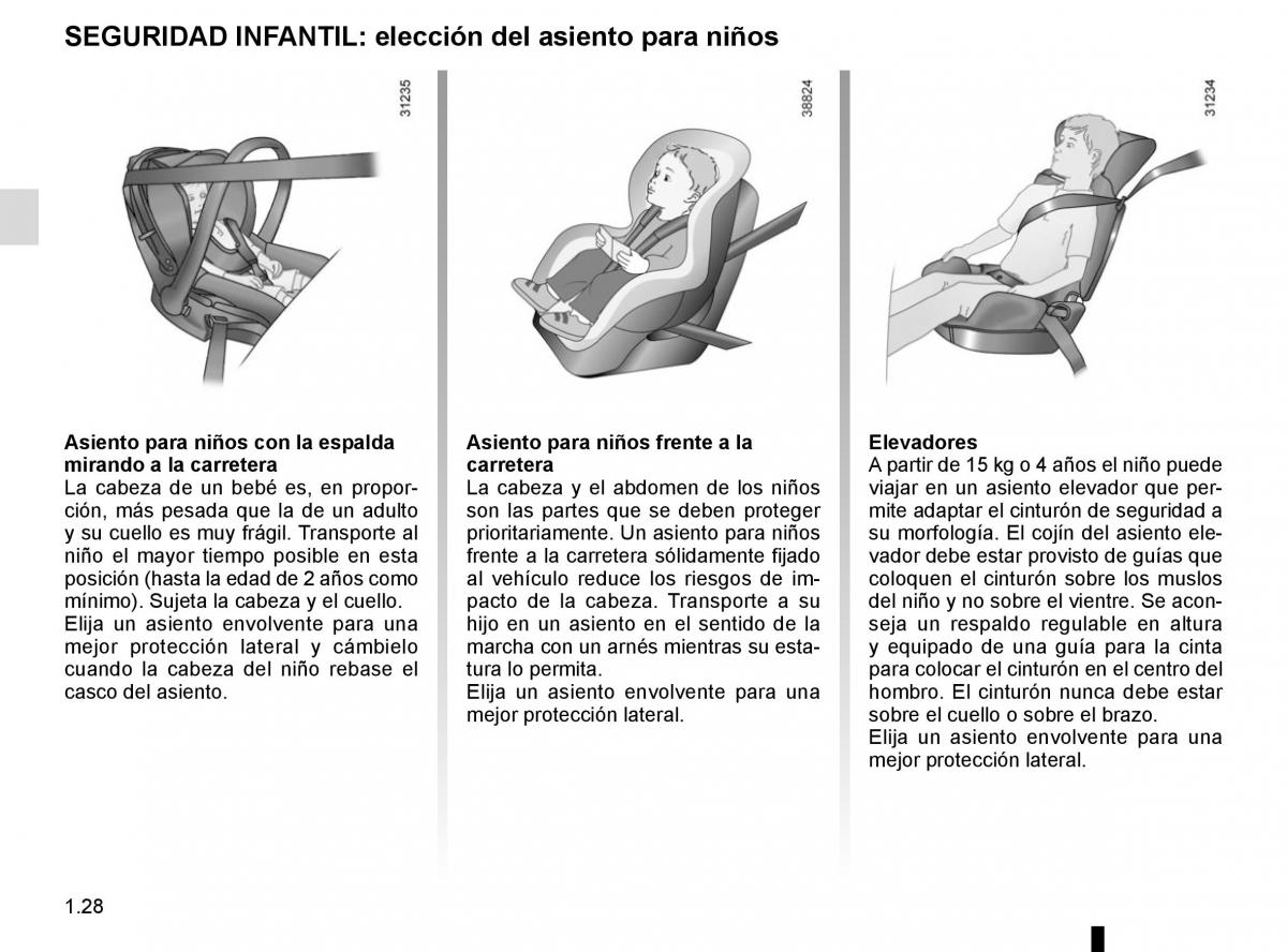 Renault Captur manual del propietario / page 34
