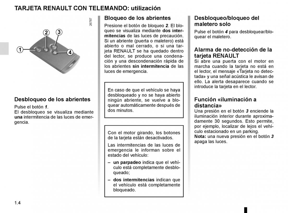 Renault Captur manual del propietario / page 10