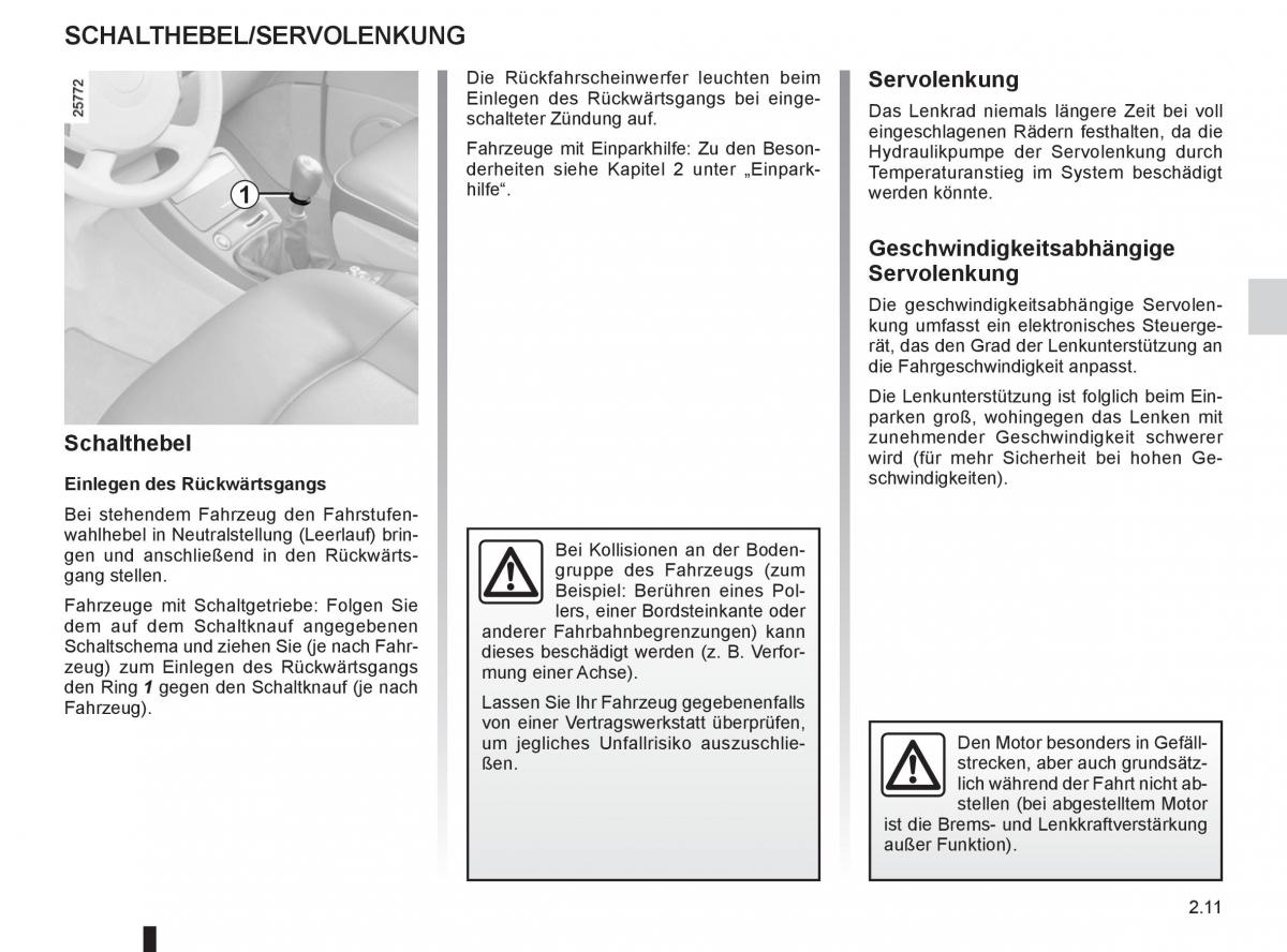 Renault Espace IV 4 Handbuch / page 93