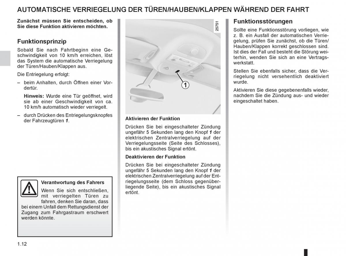 Renault Espace IV 4 Handbuch / page 18