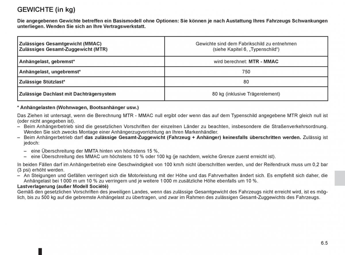 Renault Espace IV 4 Handbuch / page 237