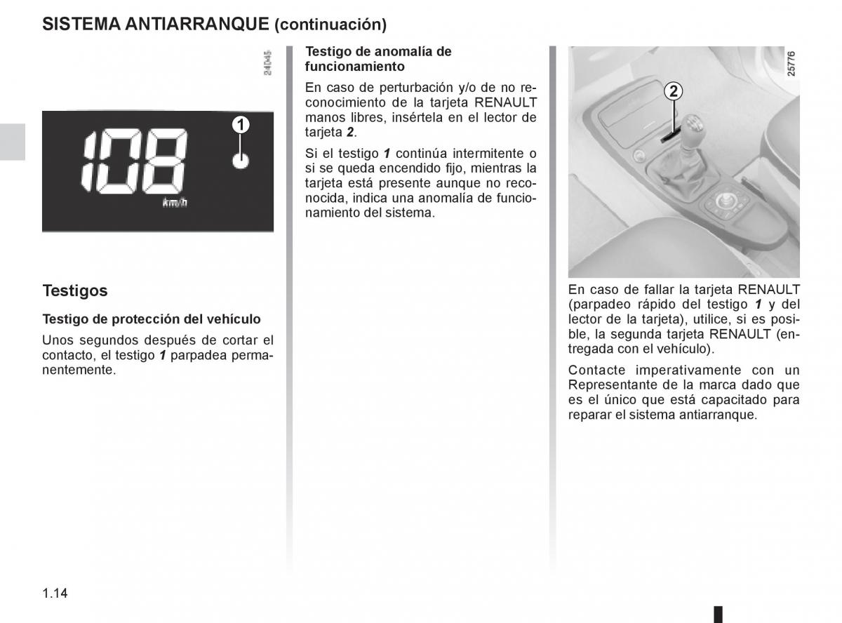 Renault Espace IV 4 manual del propietario / page 20