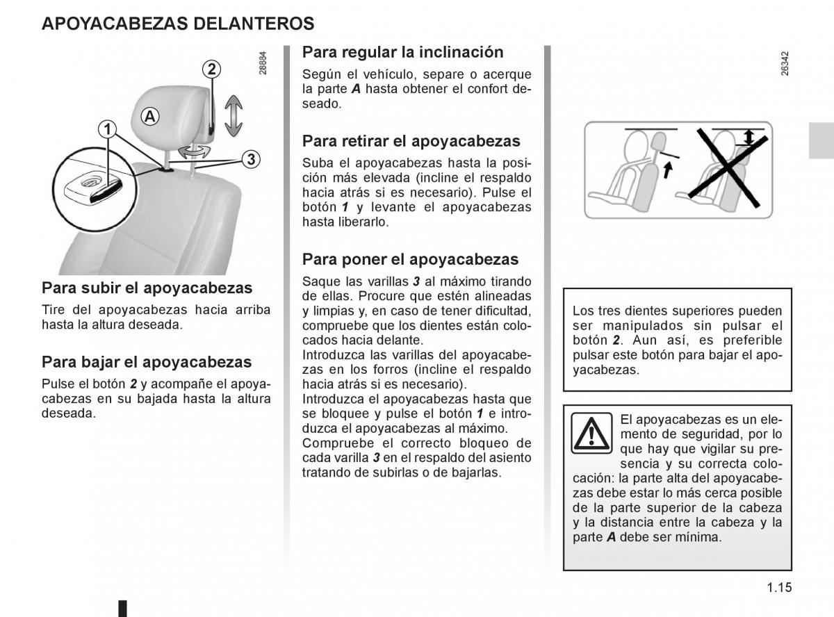 Renault Espace IV 4 manual del propietario / page 21