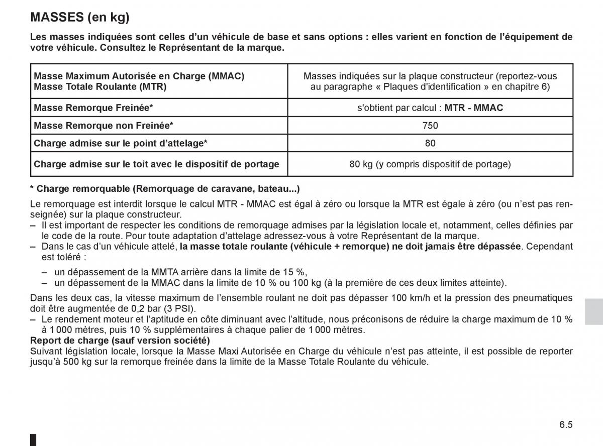 Renault Espace IV 4 manuel du proprietaire / page 237