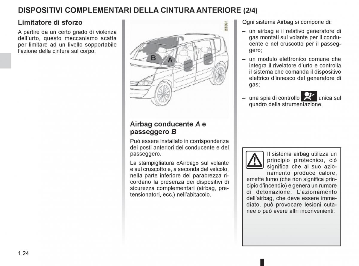 Renault Espace IV 4 manuale del proprietario / page 30
