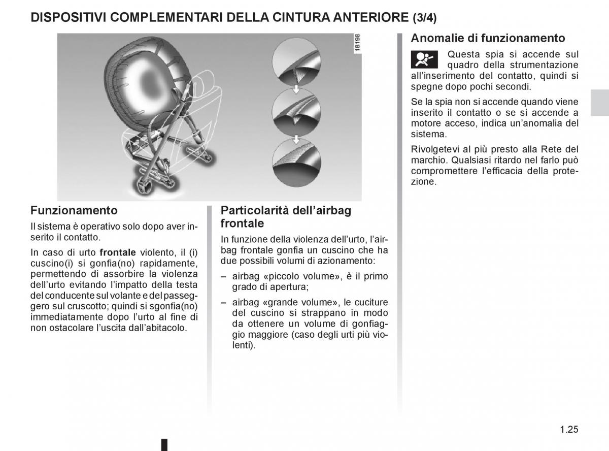 Renault Espace IV 4 manuale del proprietario / page 31