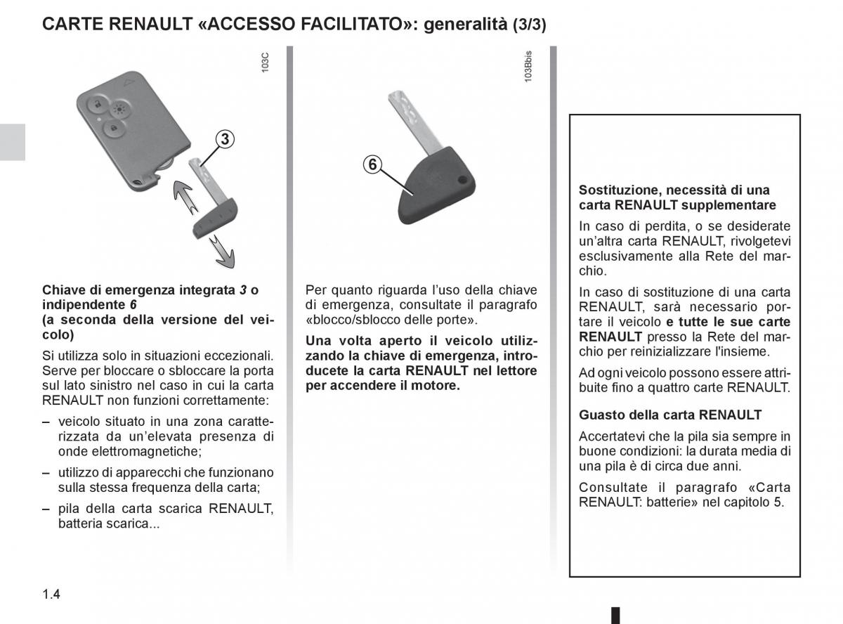 Renault Espace IV 4 manuale del proprietario / page 10