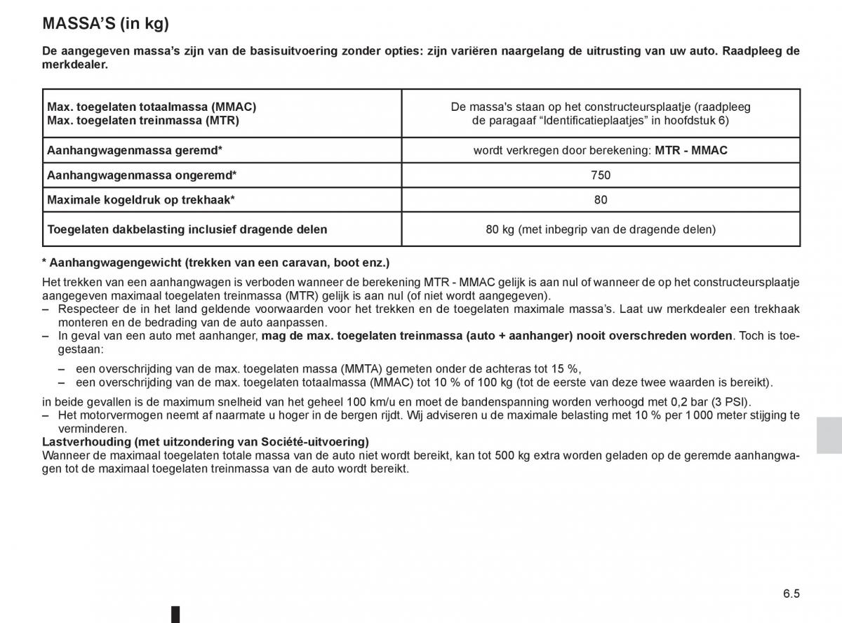 Renault Espace IV 4 handleiding / page 237