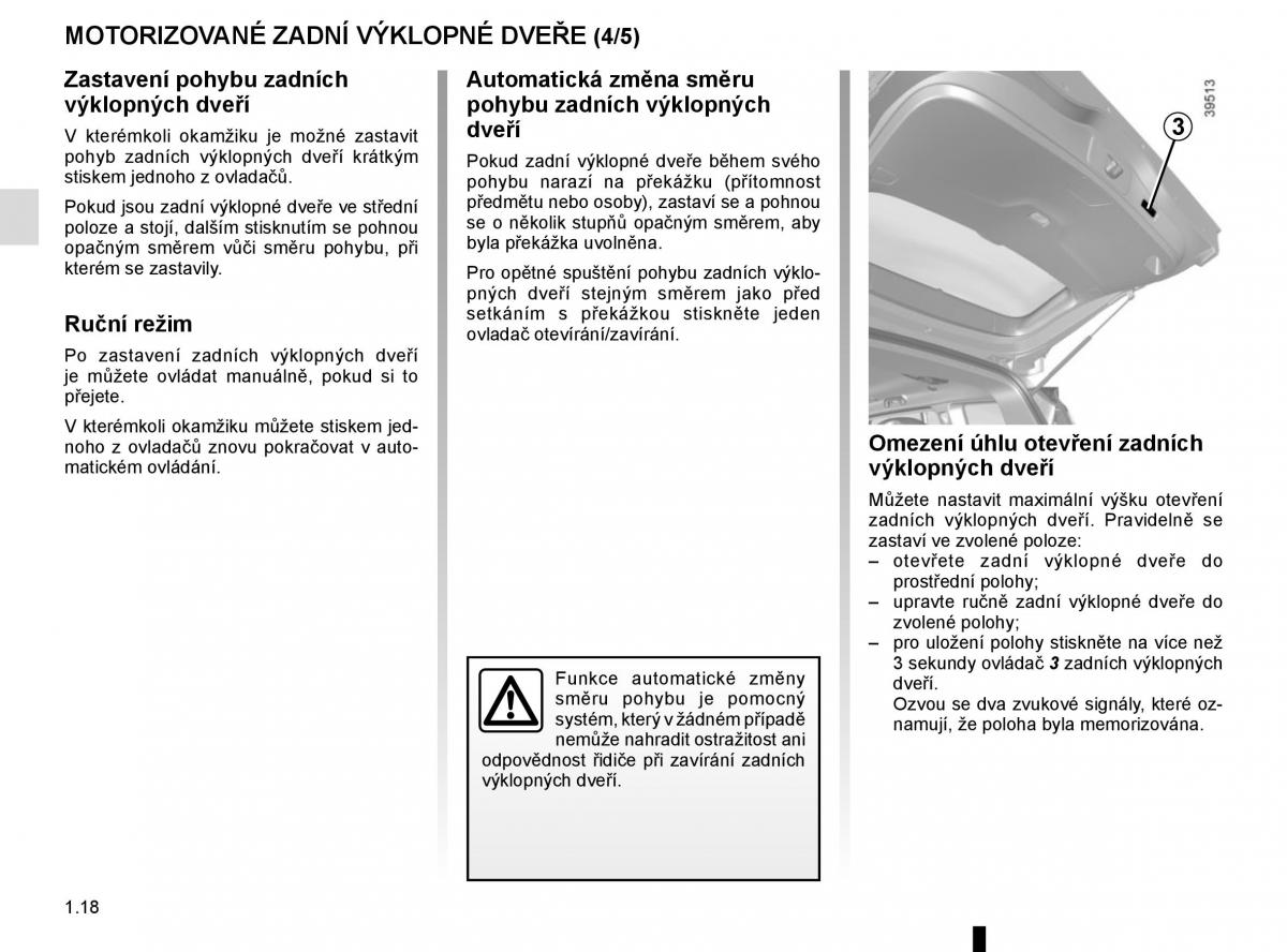 Renault Espace V 5 navod k obsludze / page 24