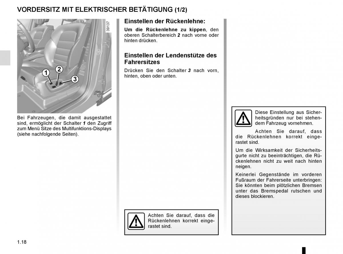 Renault Espace V 5 Handbuch / page 24