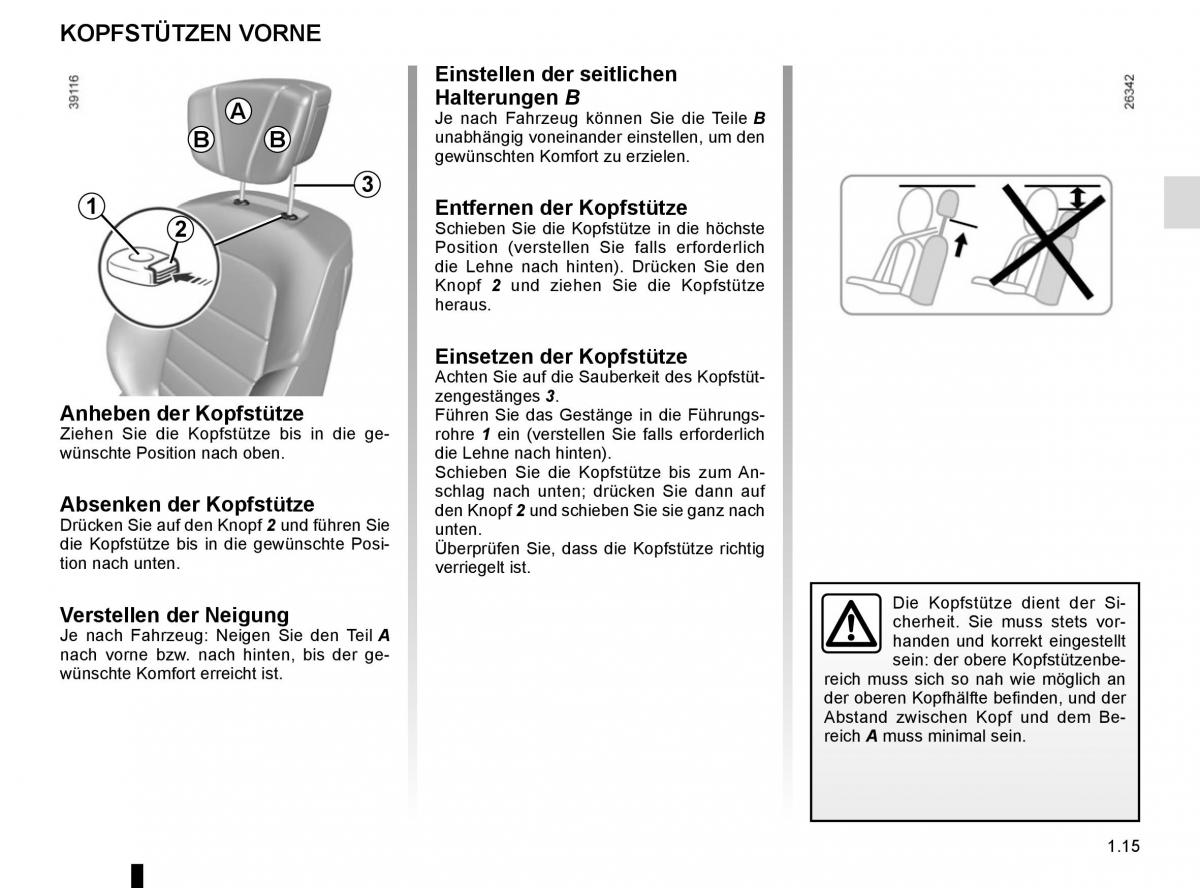 Renault Espace V 5 Handbuch / page 21