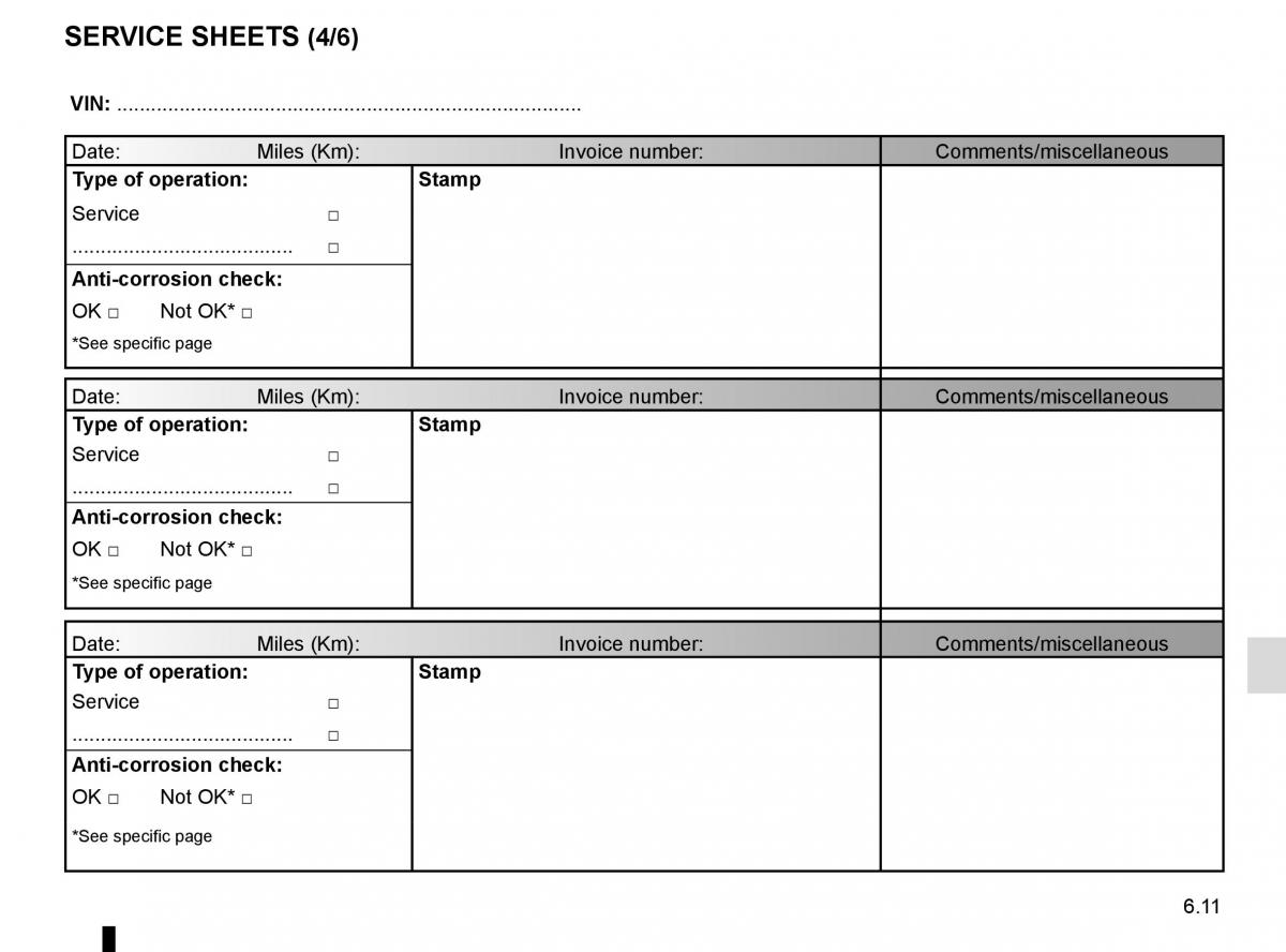 Renault Espace V 5 owners manual / page 303