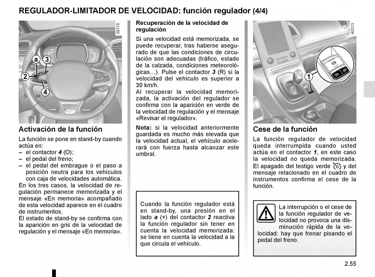 Renault Espace V 5 manual del propietario / page 163