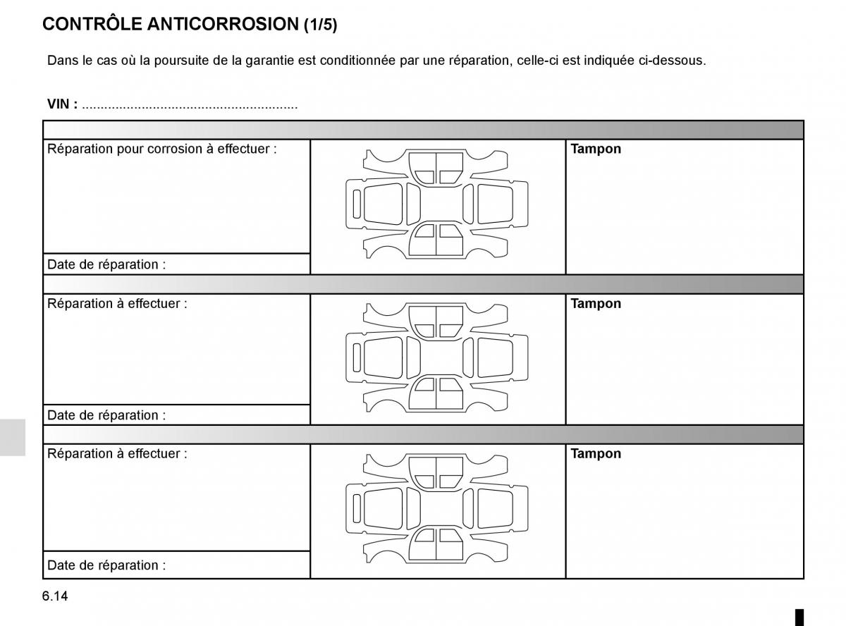 Renault Espace V 5 manuel du proprietaire / page 306