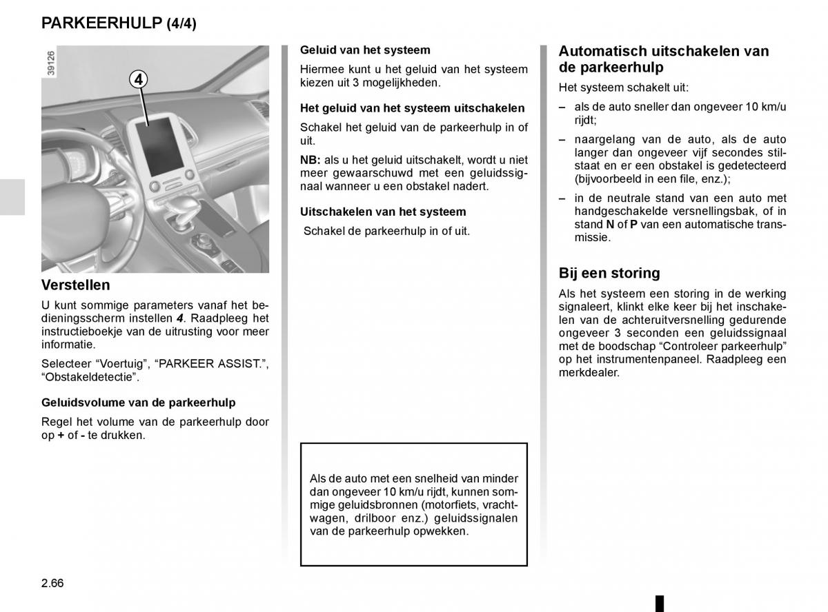 Renault Espace V 5 handleiding / page 174