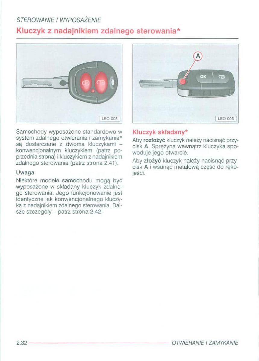 Seat Alhambra I 1 instrukcja obslugi / page 76